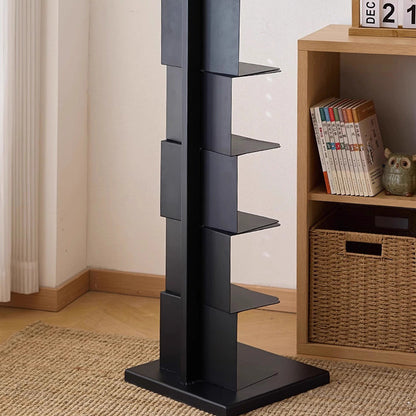 Modern Minimalist Rectangular Carbon Steel Bookshelf 5/6/8/9-Tier For Living Room