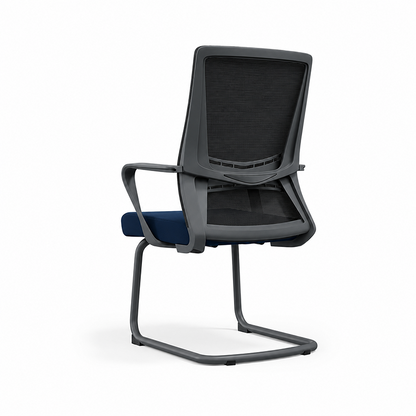 Modern Minimalist Ergonomic Executive Mesh Office Chair - Breathable Lumbar Support Desk Chair For Home Office