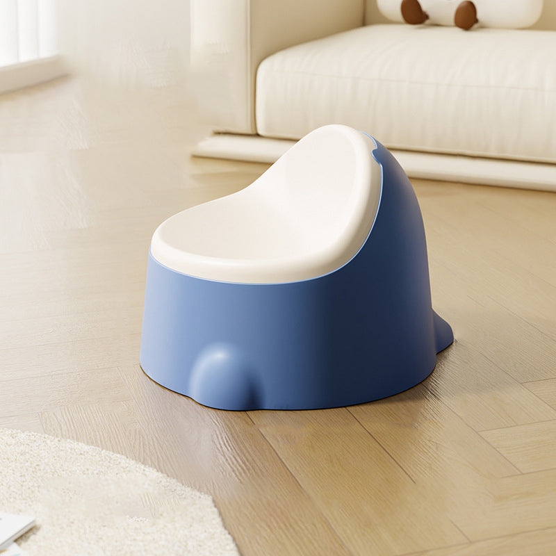 Contemporary Creative Dinosaur Shaped PP Plastic Kids Low Stool Backrest Armless For Hallway & Entryway