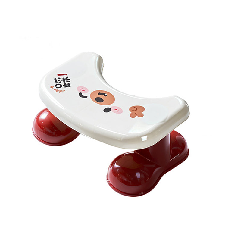 Contemporary Creative PP Plastic Geometric Non-Slip Waterproof Kids Footstool Backless Armless For Bathroom