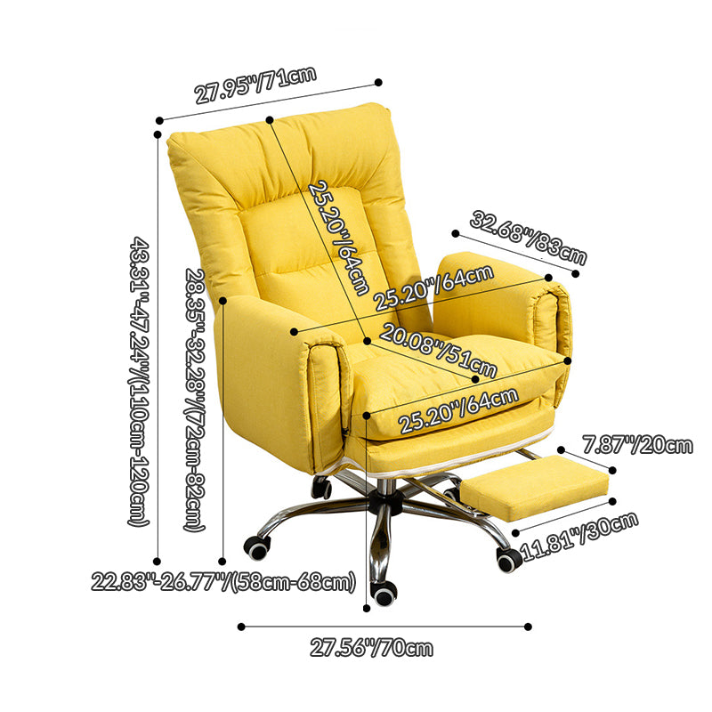 Modern Minimalist Fabric Steel Square Curved Accent Chair With Backrest & Armrest For Living Room