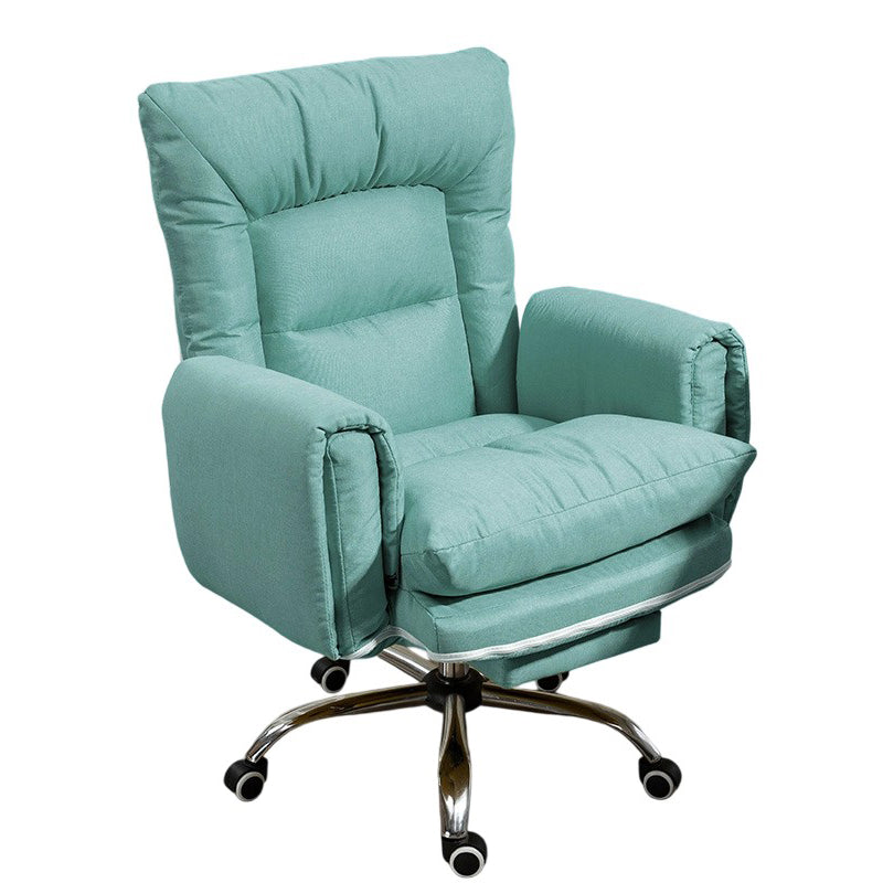 Modern Minimalist Fabric Steel Square Curved Accent Chair With Backrest & Armrest For Living Room