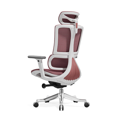 Modern Minimalist Breathable Mesh Ergonomic Desk Chair - Adjustable Lumbar Support Headrest Office Chair For Home Office