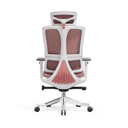 Modern Minimalist Breathable Mesh Ergonomic Desk Chair - Adjustable Lumbar Support Headrest Office Chair For Home Office
