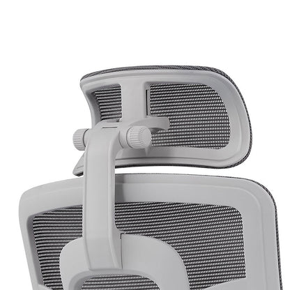 Modern Minimalist Durable High Back Desk Chair - Adjustable Headrest & Lumbar Support Office Chair For Home Office