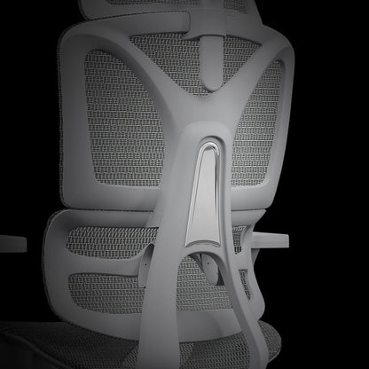 Modern Breathable Ergonomic High Back Durable Mesh Desk Chair - Adjustable Lumbar Support 3D Armrests Office Chair For Home Office