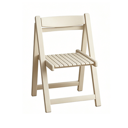 Modern Minimalist Multi-layer Composite Panel Foldable Square Dining Chair With Backrest For Dining Room