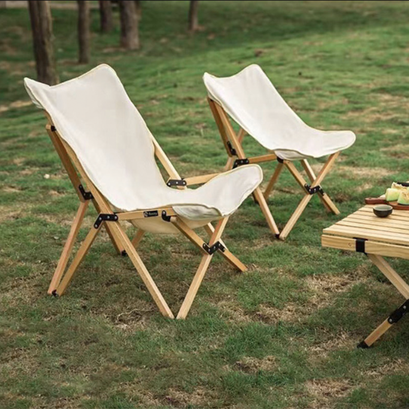 Contemporary Industrial Oxford Fabric Steel Foldable Camping Chair Backrest For Outdoor Patio