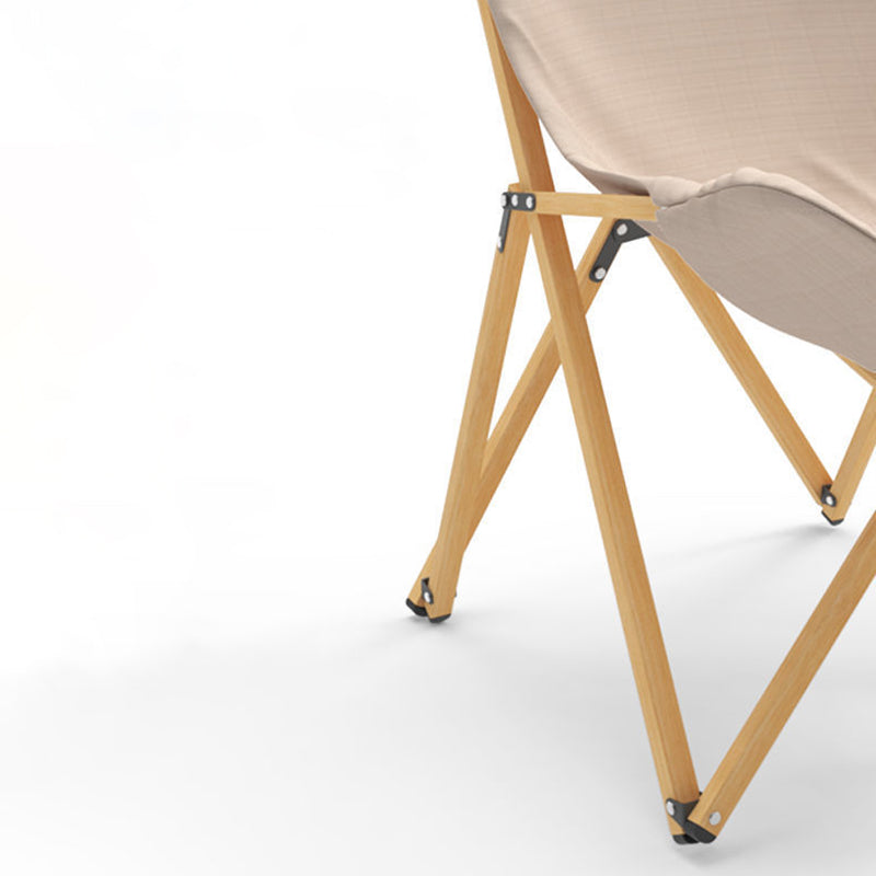 Contemporary Industrial Oxford Fabric Steel Foldable Camping Chair Backrest For Outdoor Patio
