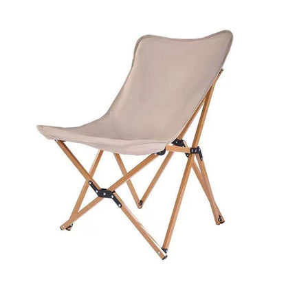 Contemporary Industrial Oxford Fabric Steel Foldable Camping Chair Backrest For Outdoor Patio