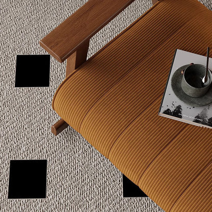 Contemporary Retro A-Shape Cylindrical Rubberwood Corduroy Sherpa Fabric Sponge Accent Chair Backrest Armrest For Living Room