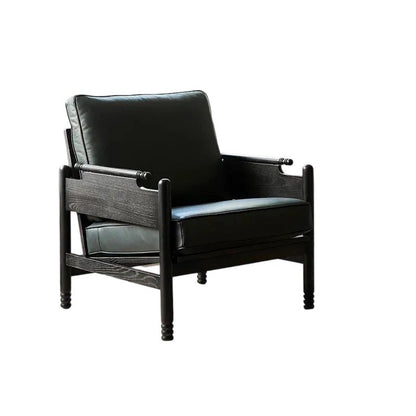 Traditional French Rectangular Ash Wood Chenille Fleece Microfiber Leather PP Cotton Sponge Accent Chair Backrest Armrest For Living Room
