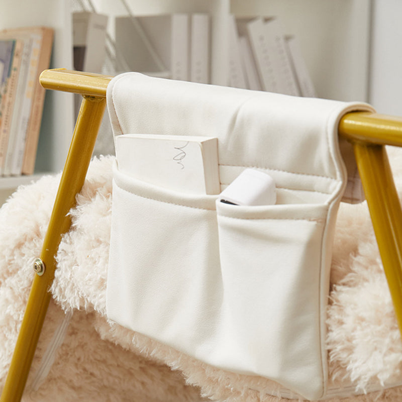 Contemporary Scandinavian Detachable Rectangular Carbon Steel Plush Sponge Plush Cotton Ergonomics Rocking Chair Backrest Armrest For Bedroom
