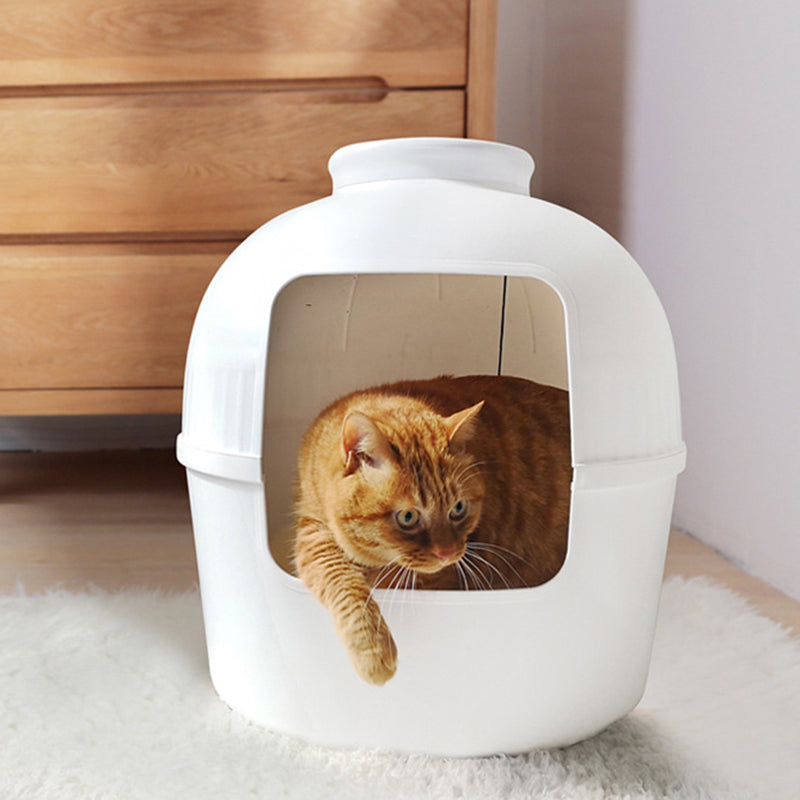 Modern Minimalist Detachable Wine Jar PP Plastic Resin Washable Dog & Cat Bed 1- Tier For Living Room