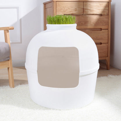 Modern Minimalist Detachable Wine Jar PP Plastic Resin Washable Dog & Cat Bed 1- Tier For Living Room