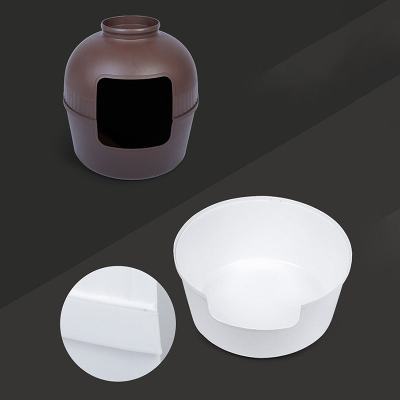 Modern Minimalist Detachable Wine Jar PP Plastic Resin Washable Dog & Cat Bed 1- Tier For Living Room