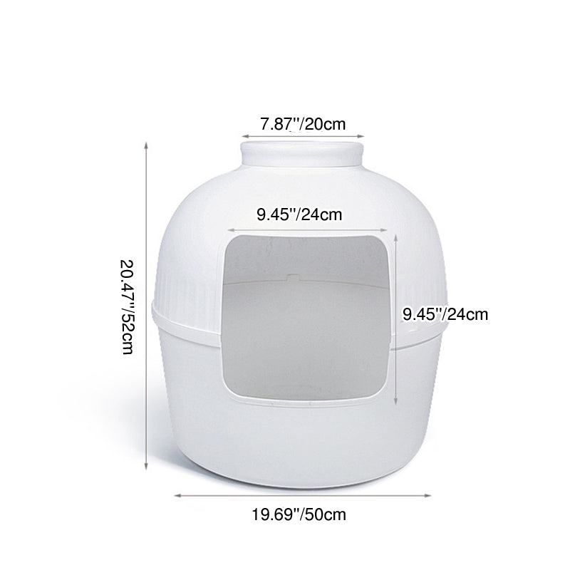 Modern Minimalist Detachable Wine Jar PP Plastic Resin Washable Dog & Cat Bed 1- Tier For Living Room