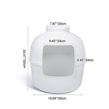 Modern Minimalist Detachable Wine Jar PP Plastic Resin Washable Dog & Cat Bed 1- Tier For Living Room
