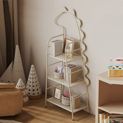 Contemporary Creative Dinosaur-Shaped Iron Kids Floor-Standing Bookshelf 3-Layer For Study