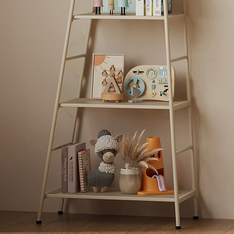 Contemporary Creative Dinosaur-Shaped Iron Kids Floor-Standing Bookshelf 3-Layer For Study