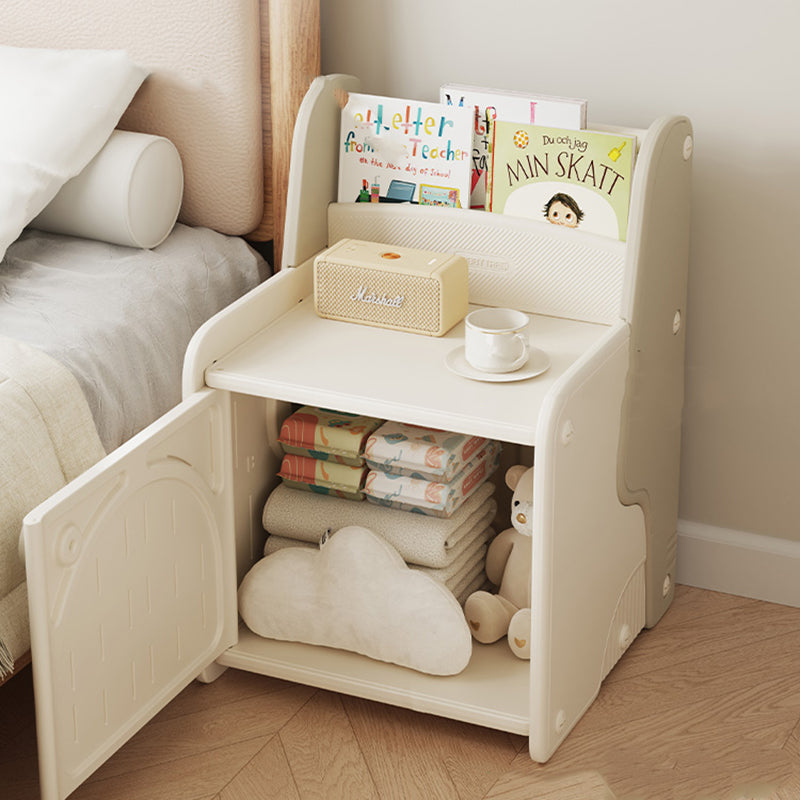 Modern Art Deco Eco-Friendly HDPE Square Kids Storage Cabinet 1-Cabinet For Living Room & Bedroom