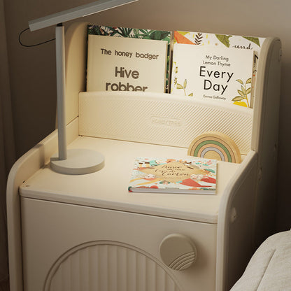 Modern Art Deco Eco-Friendly HDPE Square Kids Storage Cabinet 1-Cabinet For Living Room & Bedroom