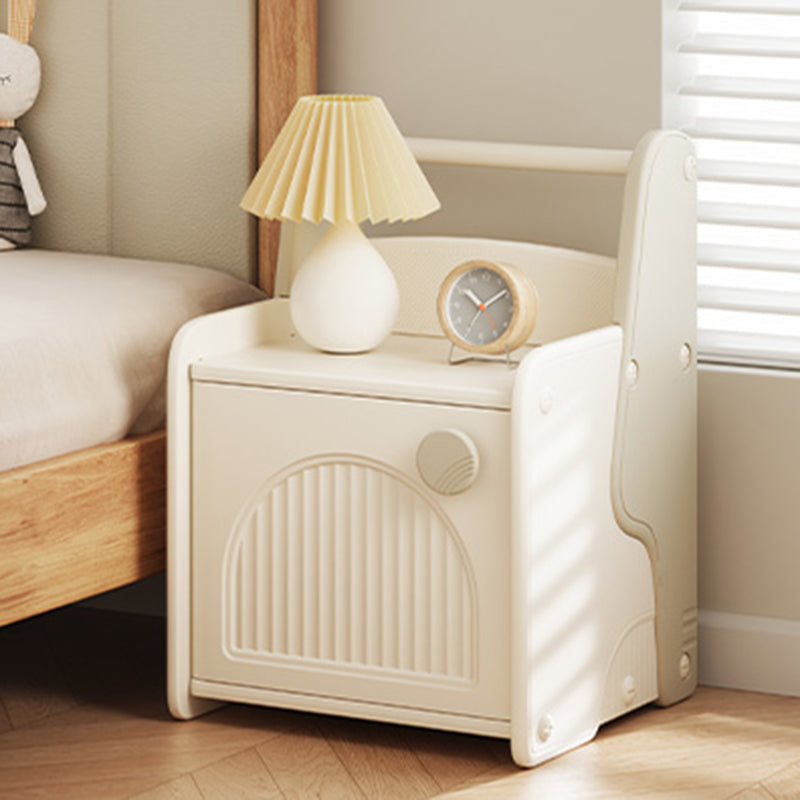 Modern Art Deco Eco-Friendly HDPE Square Kids Storage Cabinet 1-Cabinet For Living Room & Bedroom