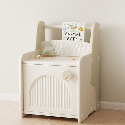 Modern Art Deco Eco-Friendly HDPE Square Kids Storage Cabinet 1-Cabinet For Living Room & Bedroom