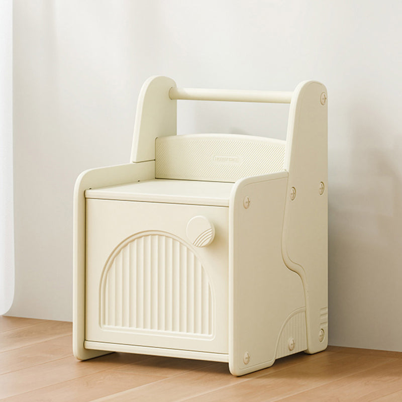 Modern Art Deco Eco-Friendly HDPE Square Kids Storage Cabinet 1-Cabinet For Living Room & Bedroom
