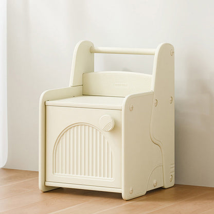 Modern Art Deco Eco-Friendly HDPE Square Kids Storage Cabinet 1-Cabinet For Living Room & Bedroom