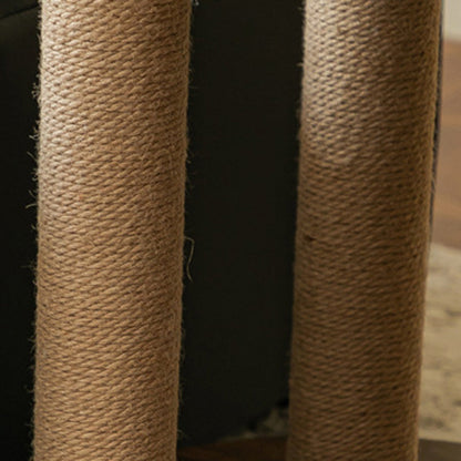 Modern Minimalist Oval MDF Paper Tube Movable End Table 1-Cabinet For Living Room