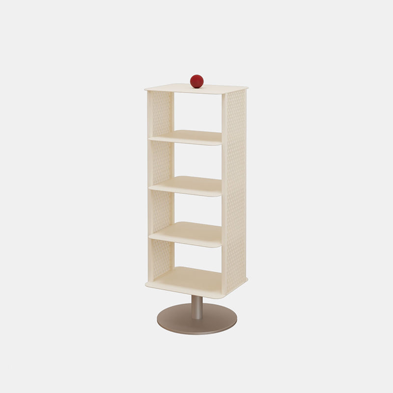 Contemporary Industrial Rectangular Anti-Corrosion & Anti-Rust Carbon Steel Shoe Storage Rack 3/4-Tier For Hallway