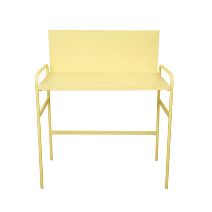 Contemporary Industrial Rectangular Iron Magnetic Desk 1-Tier For Study