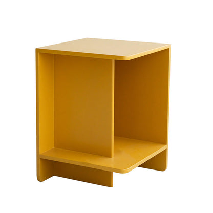 Contemporary Scandinavian Rectangular MDF Displaced Design Coffee Table 2-Tier For Living Room & Bedroom