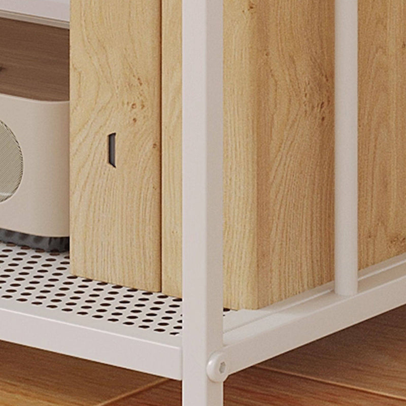 Modern Minimalist Trapezoid Iron Lightweight Storage Shelf 2/3-Layer For Home Office
