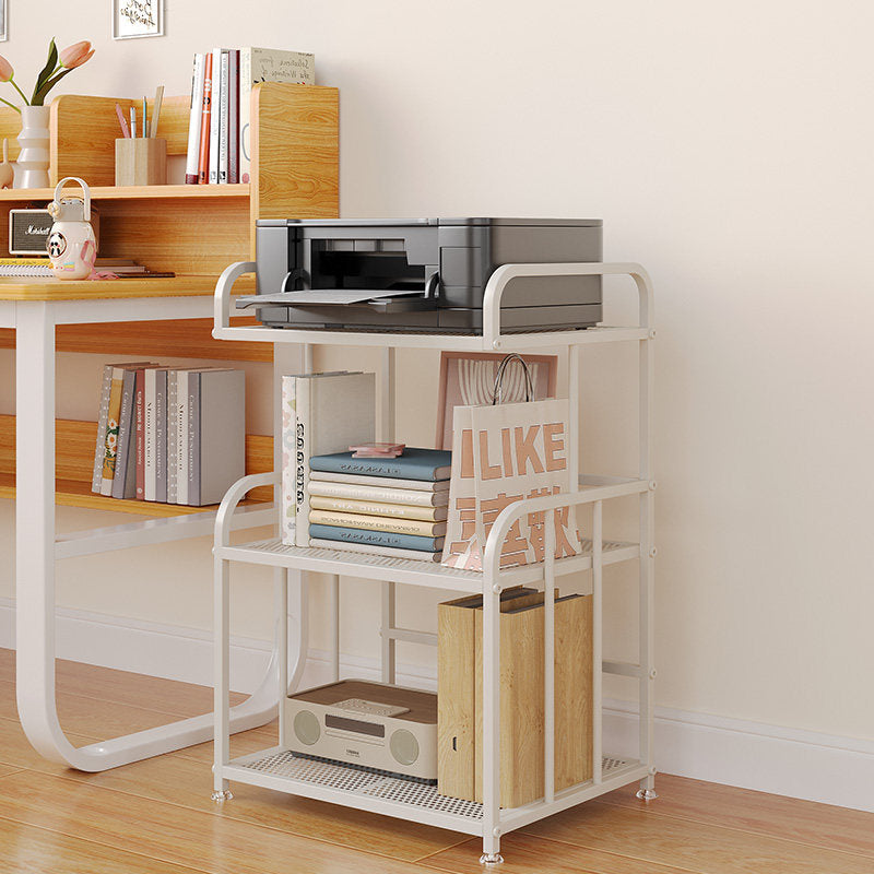 Modern Minimalist Trapezoid Iron Lightweight Storage Shelf 2/3-Layer For Home Office