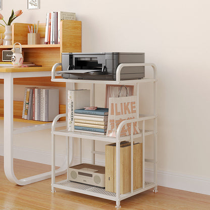 Modern Minimalist Trapezoid Iron Lightweight Storage Shelf 2/3-Layer For Home Office