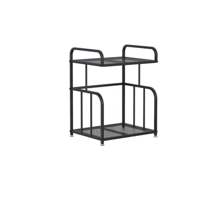 Modern Minimalist Trapezoid Iron Lightweight Storage Shelf 2/3-Layer For Home Office