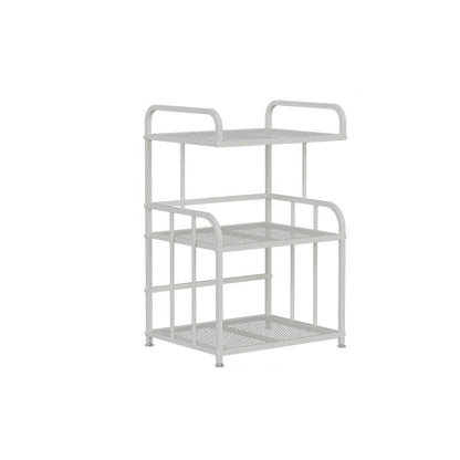 Modern Minimalist Trapezoid Iron Lightweight Storage Shelf 2/3-Layer For Home Office