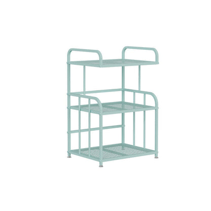 Modern Minimalist Trapezoid Iron Lightweight Storage Shelf 2/3-Layer For Home Office