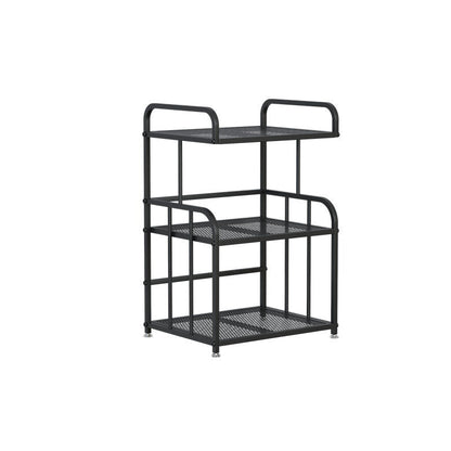 Modern Minimalist Trapezoid Iron Lightweight Storage Shelf 2/3-Layer For Home Office