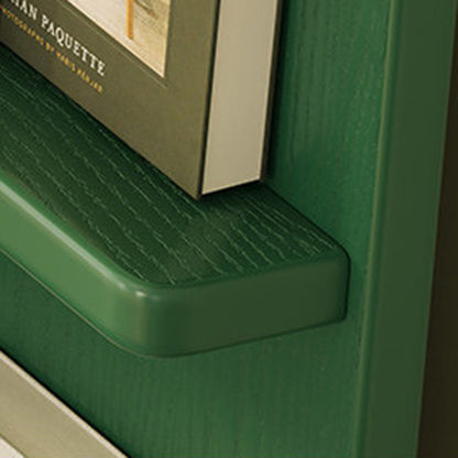 Modern Minimalist Rubberwood Arched Floor-Standing Bookshelf 3/4-Layer For Study