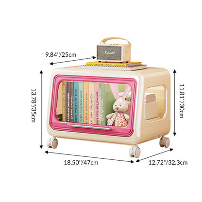 Contemporary Creative PET Slanted Rectangular Storage Cabinet 1-Cabinet For Living Room