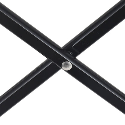 Modern Minimalist Carbon Steel Aluminum Foldable Square Side Table For Outdoor