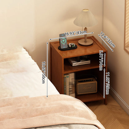 Modern Minimalist Bamboo MDF Acrylic Rattan Rectangular Storage Cabinet 1/2/3-Cabinets For Bedroom