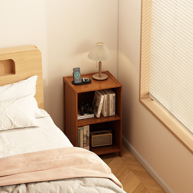 Modern Minimalist Bamboo MDF Acrylic Rattan Rectangular Storage Cabinet 1/2/3-Cabinets For Bedroom