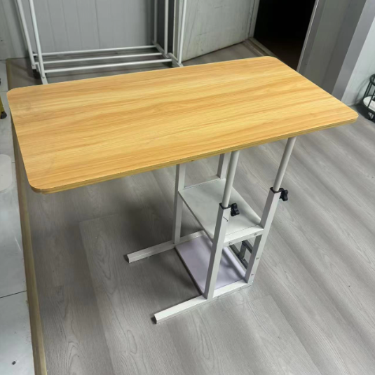 Traditional Vintage MDF Steel Rounded Rectangular Mobile Side Table 2/3 Tier For Living Room