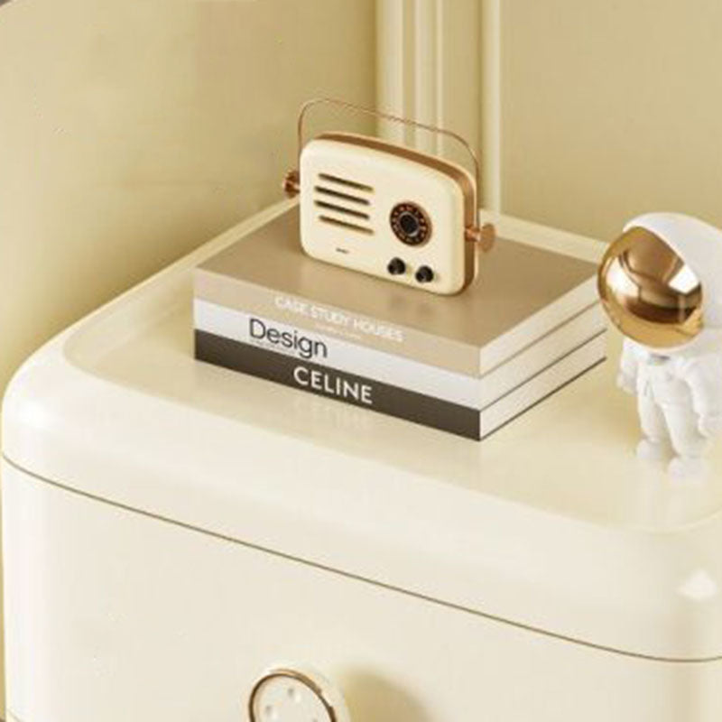 Modern Minimalist PP Rounded Square Storage Cabinet 3/4/5/6 Drawers Living Room