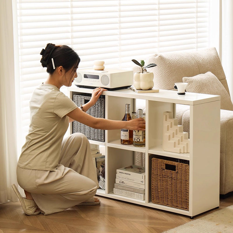 Modern Minimalist Carbon Steel Square Rectangle Storage Cabinet 4/6/8-Cabinet For Living Room