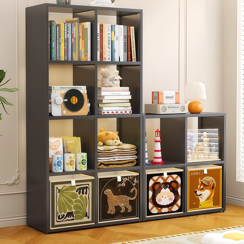 Modern Minimalist Carbon Steel Square Rectangle Storage Cabinet 4/6/8-Cabinet For Living Room